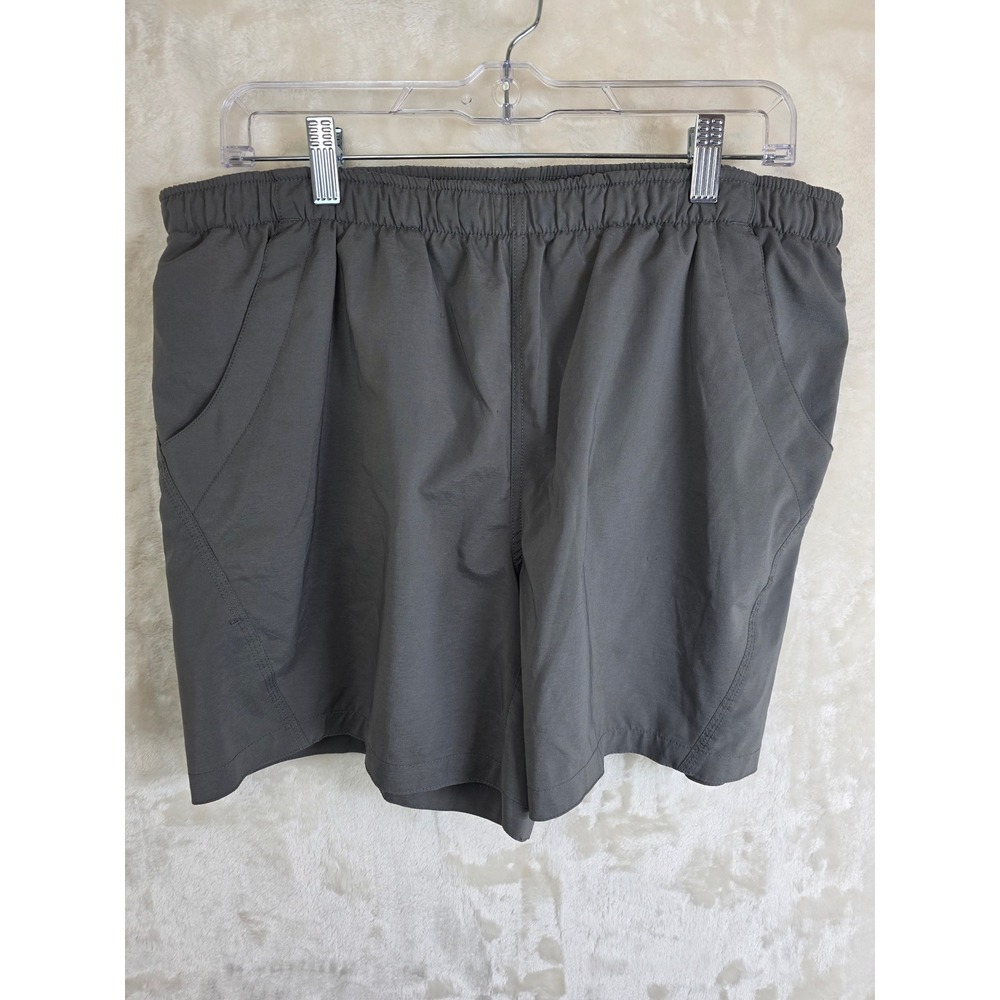 Magellan Sportswear Mens XL Gray Athletic Hiking Shorts Elastic Waist 676320/21